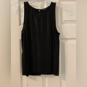 Dynamite Black sleeveless Sparkle top